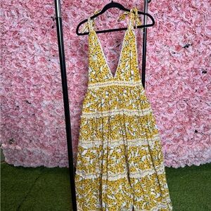 Banana Print Farm Rio Dress - size S